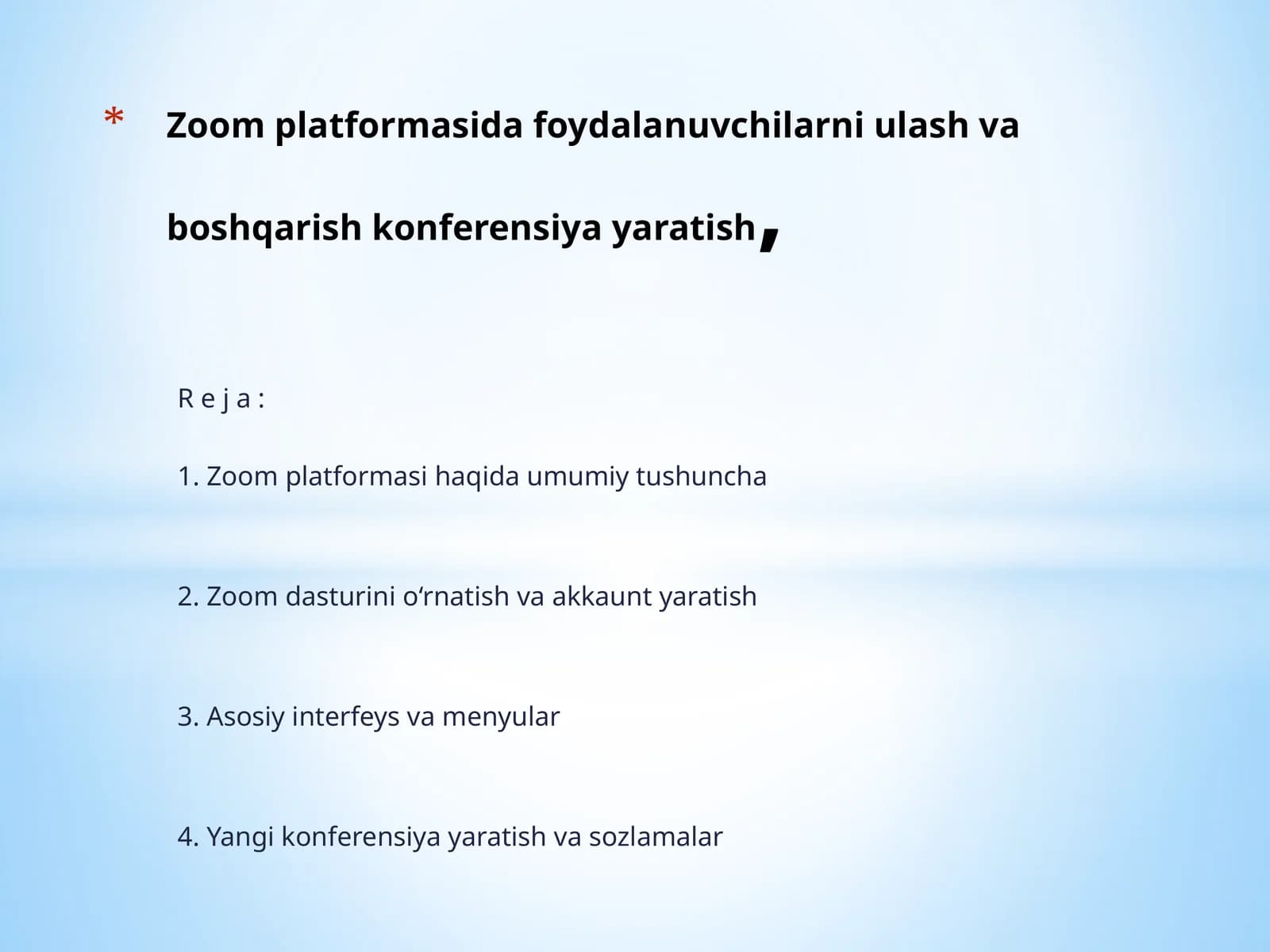 Zoomplatformasihaqida