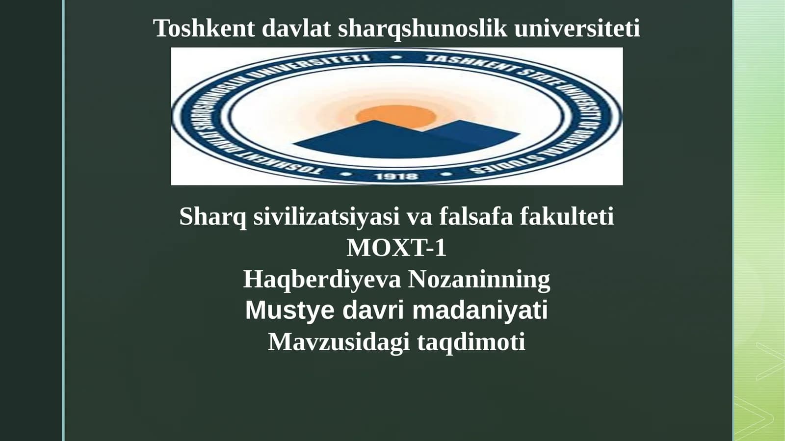 Mustyemadaniyati