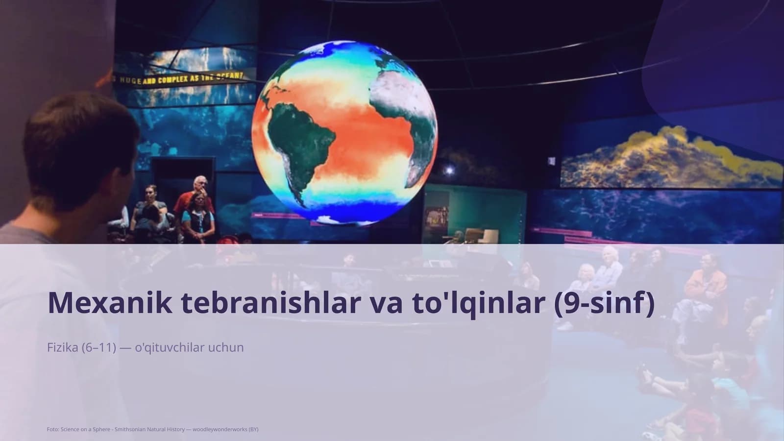 Mexanik tebranishlar va to'lqinlar (9-sinf)