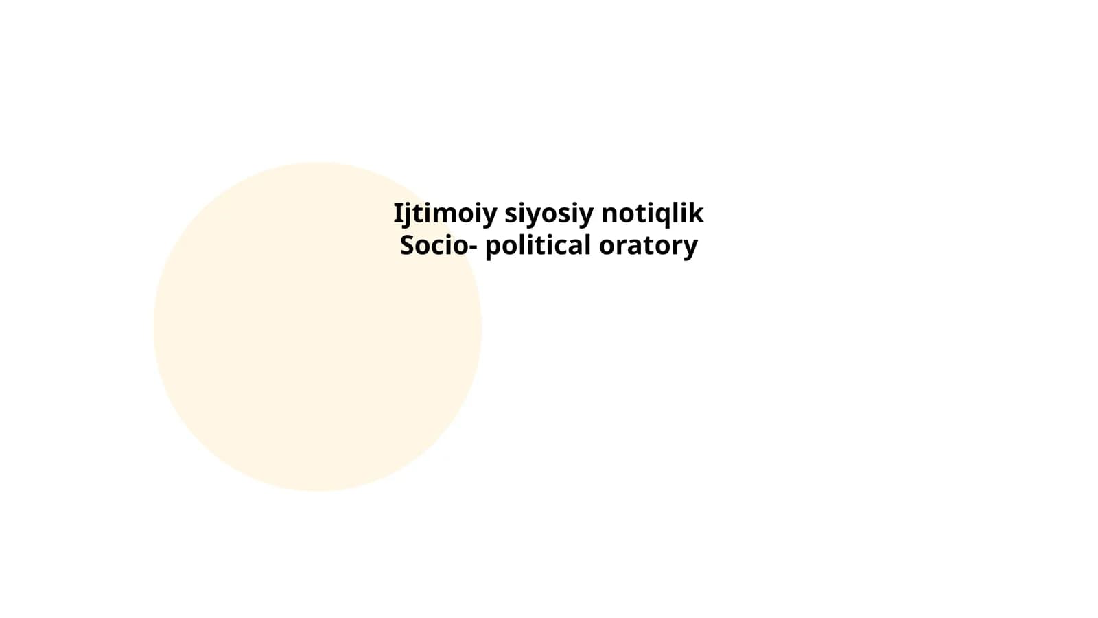 Ijtimoiy siyosiy notiqlik