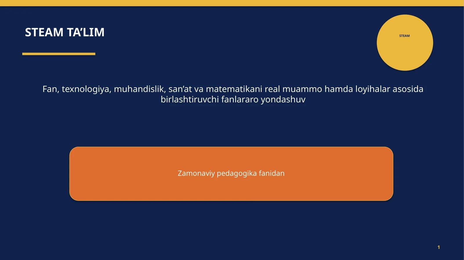 STEAM TA’LIM