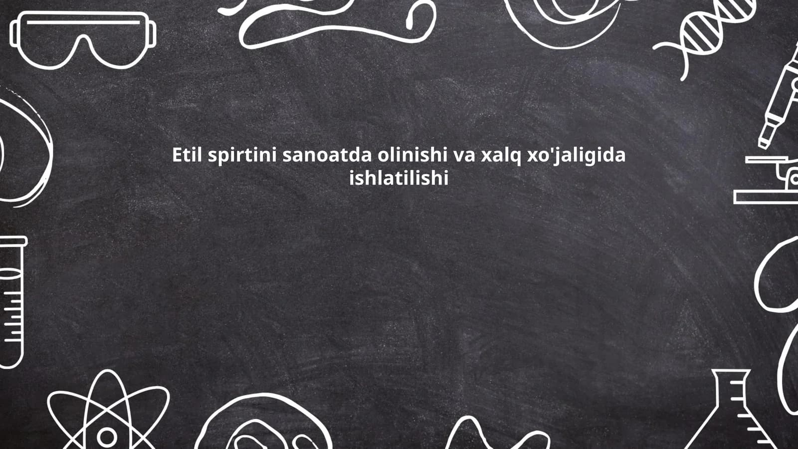 Etil spirtini olish