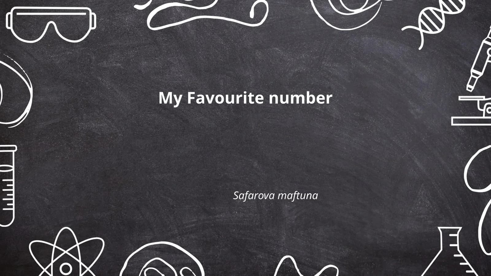 My Favorite Number