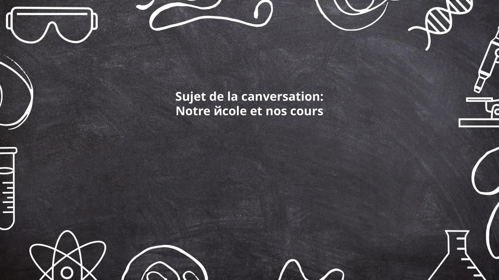Notre йcole et nos cours