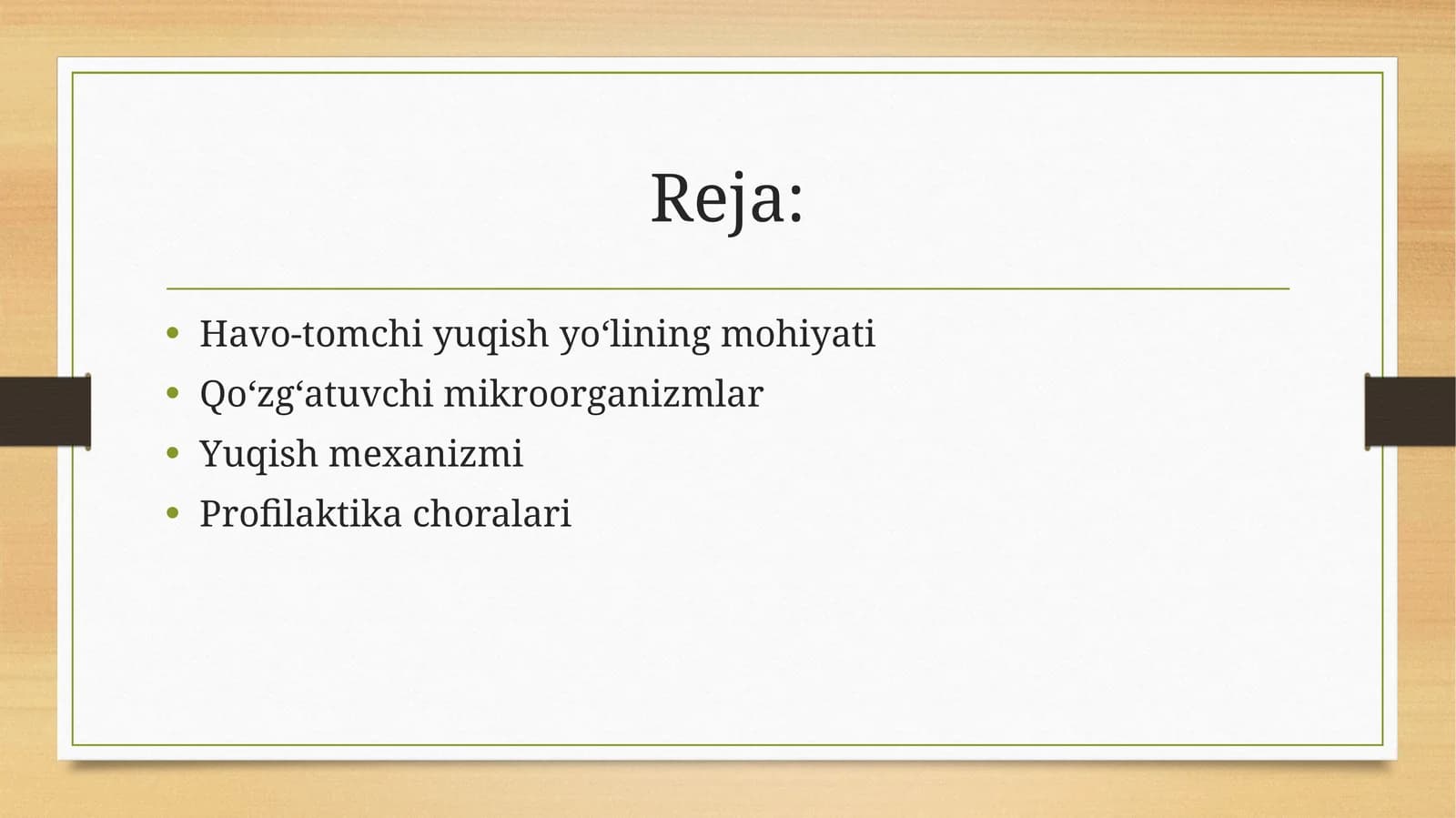Havo-tomchiyuqishyo‘liningmohiyati