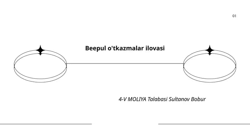 Beepul o'tkazmalar ilovasi
