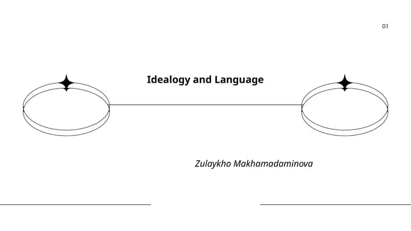 Idealogy and Language
