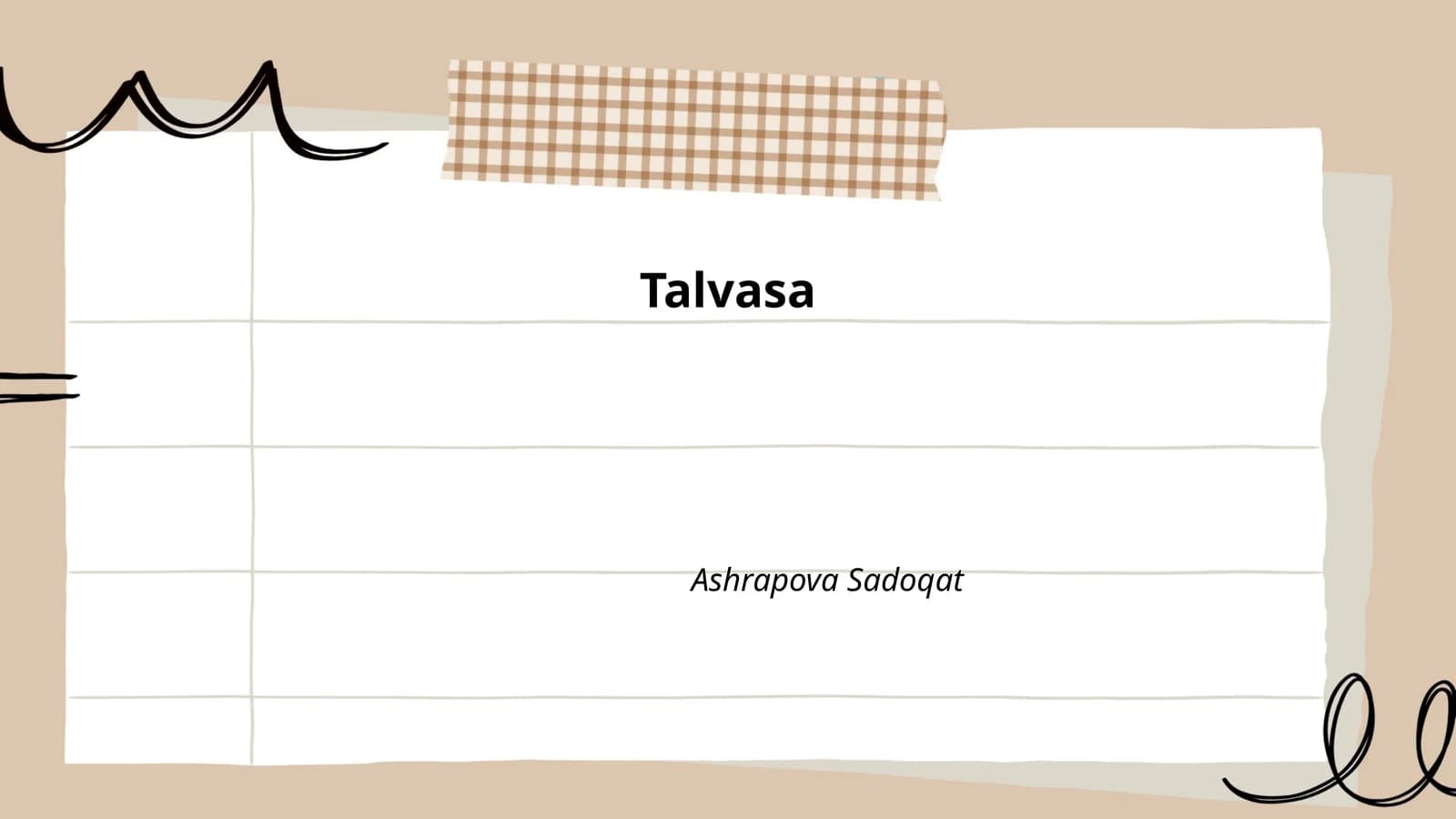 Talvasa