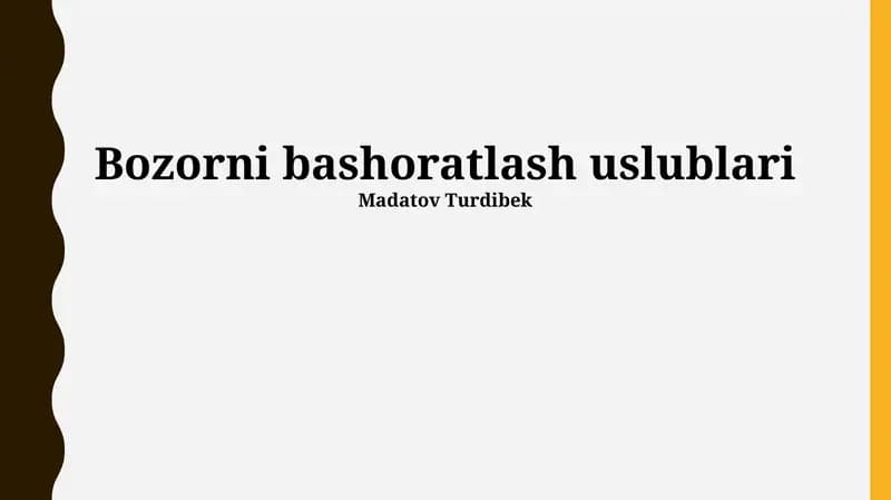 Neyron Tarmoqlar