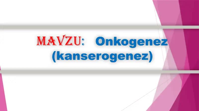 Onkogenez