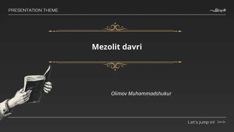 Mezolit davri