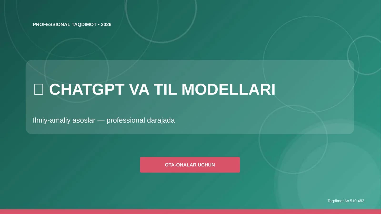 CHATGPT VA TIL MODELLARI