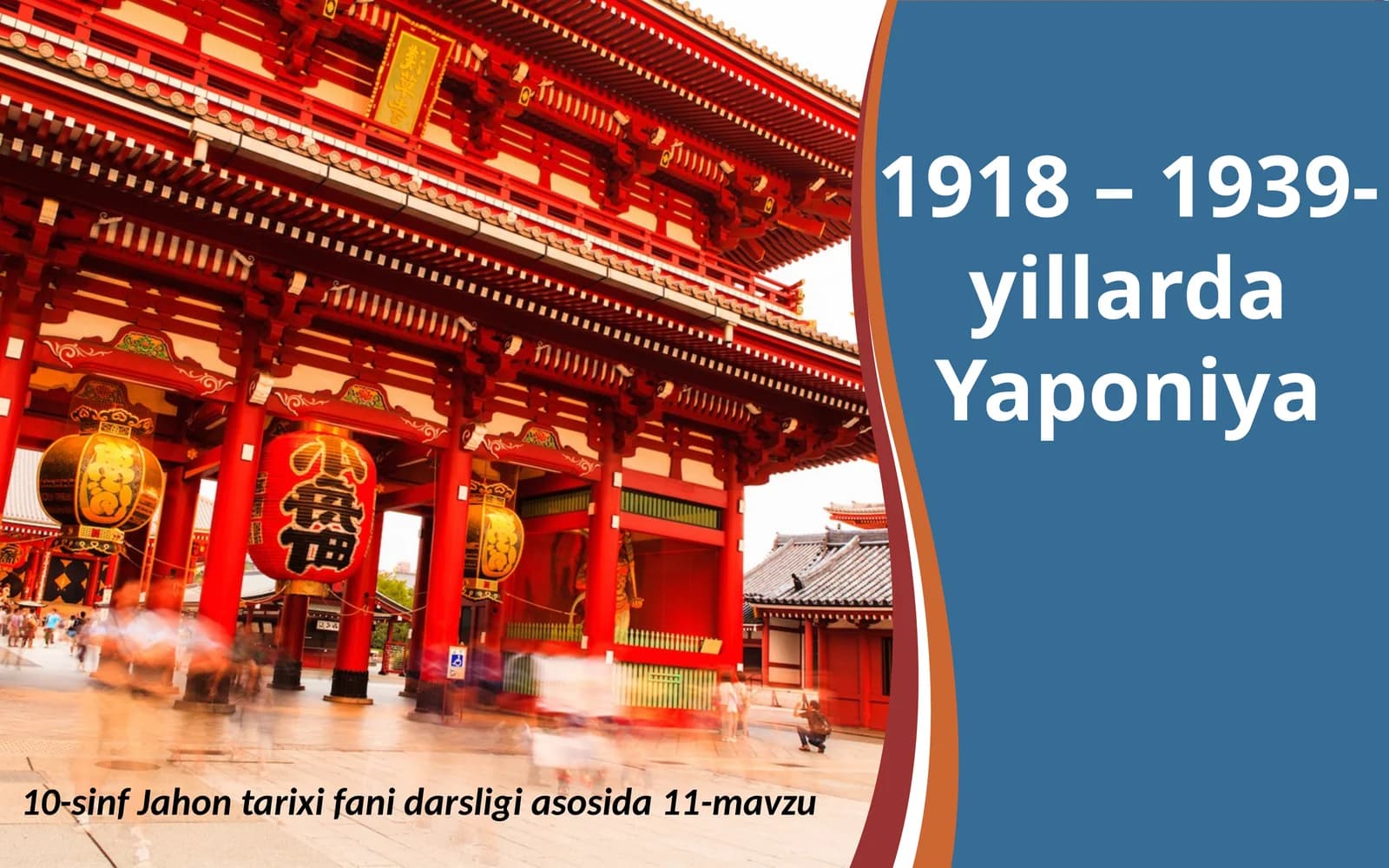 1918 – 1939-yillardaYaponiya