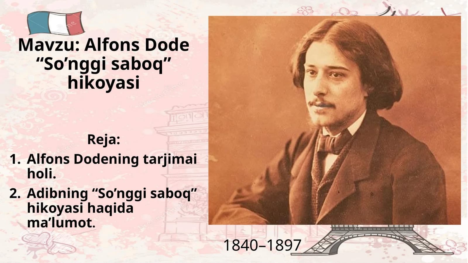 Alfons Dode “So’nggi saboq” hikoyasi
