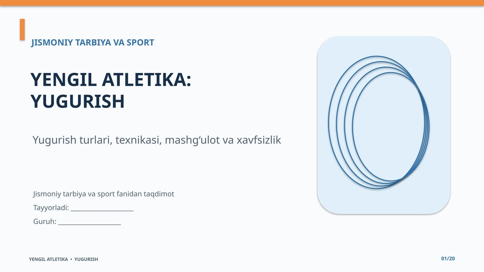 YENGIL ATLETIKA:YUGURISH