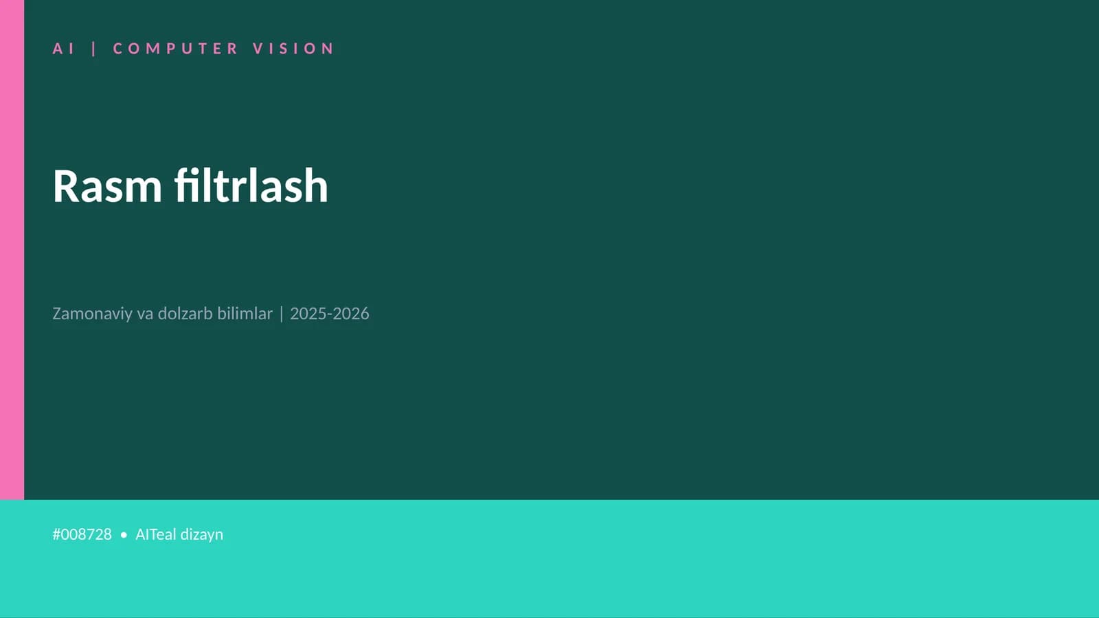 Rasm filtrlash