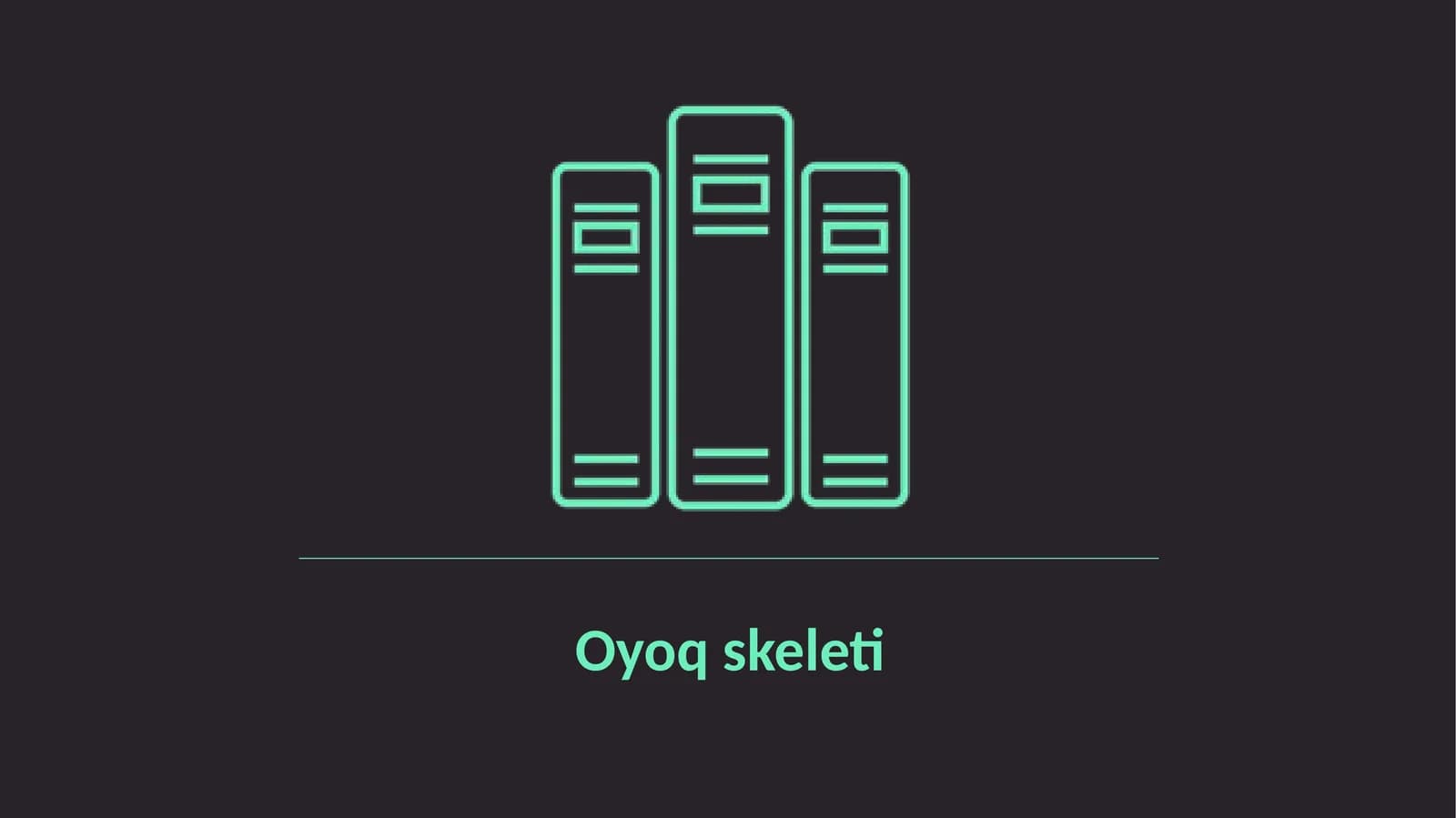 Oyoqskeleti