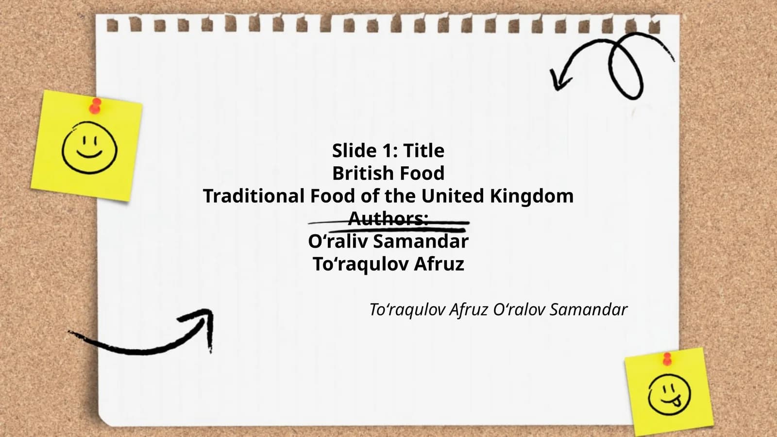 British Food