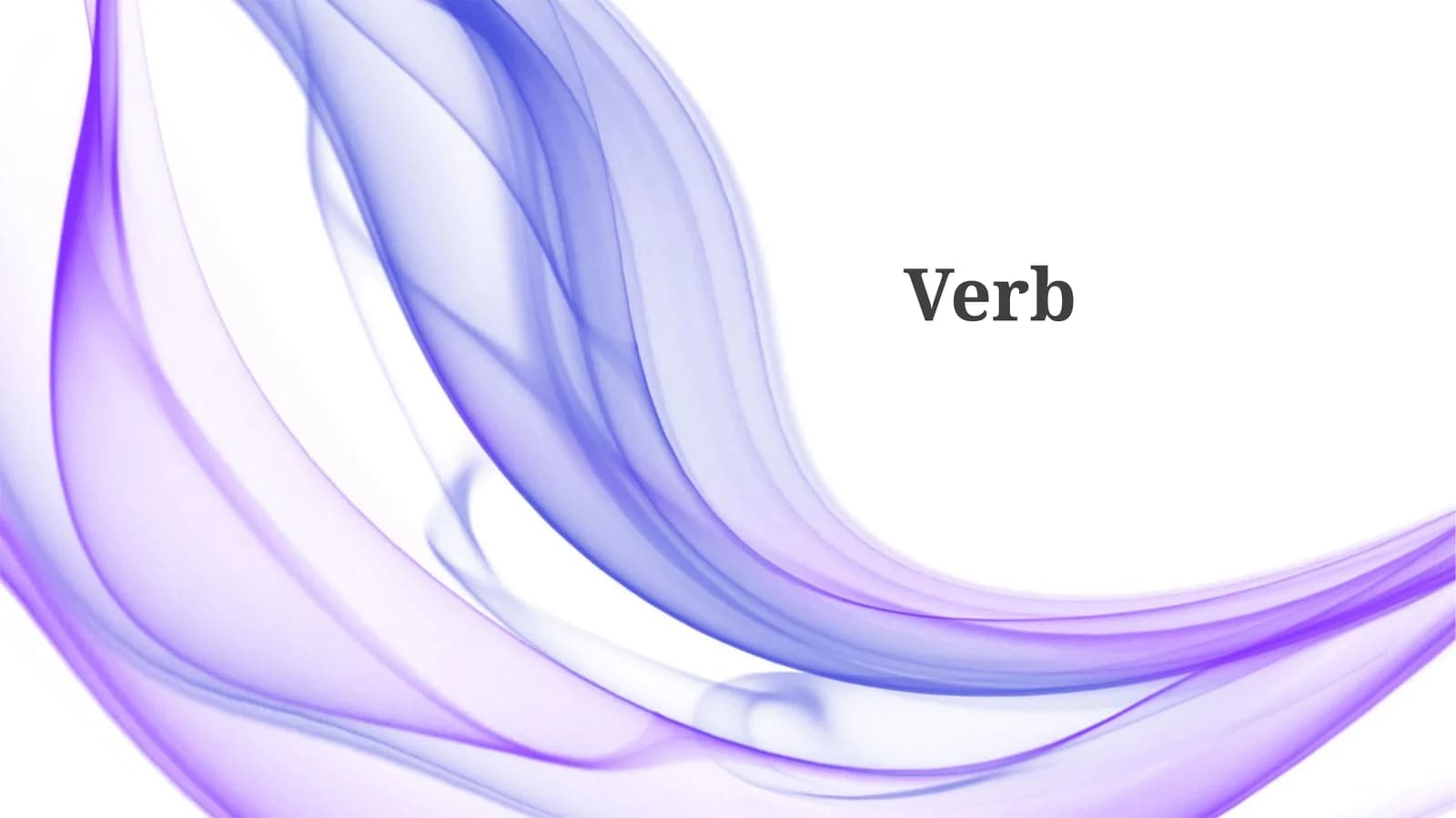 Verb Types