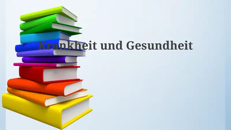 Grundlagen von Krankheit und Gesundheit