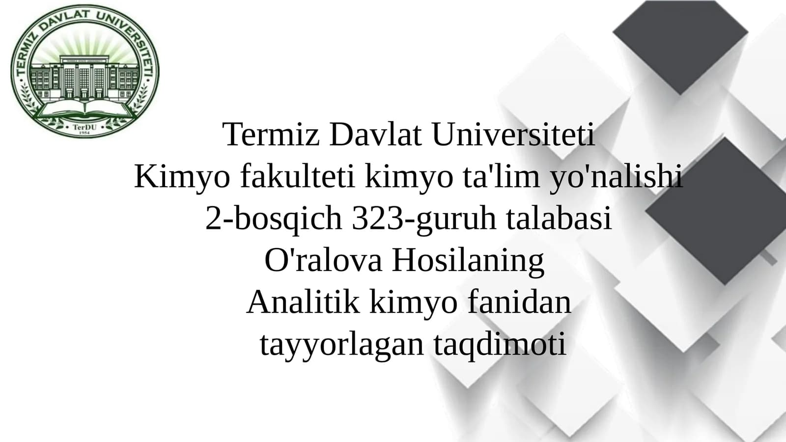 Titrametrik analiz usullari, sinflanishi