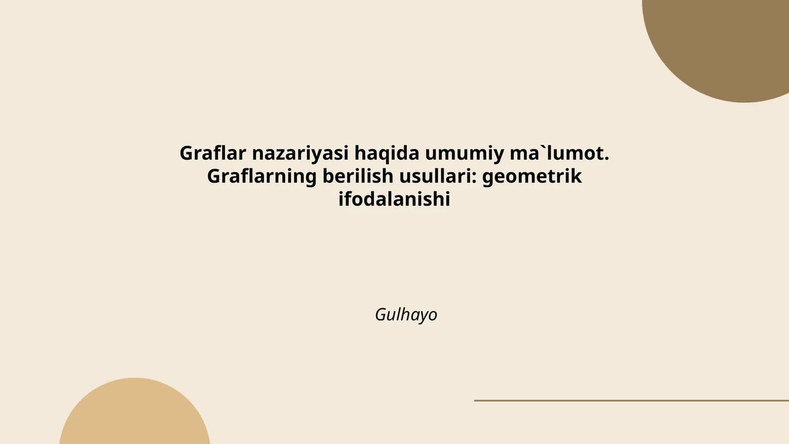 Graflar nazariyasi