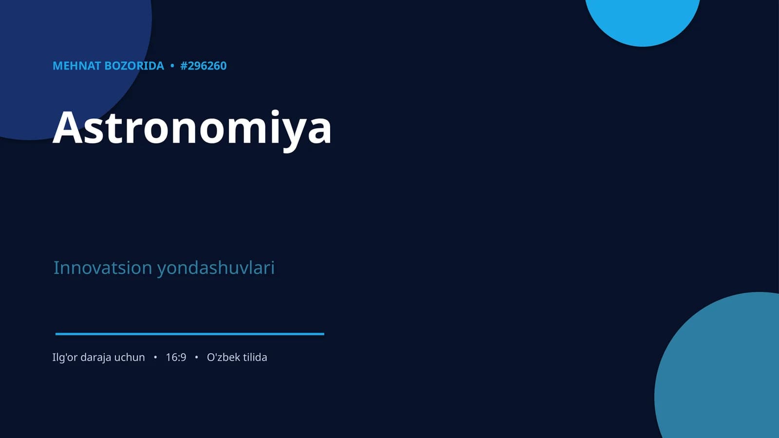 Astronomiya