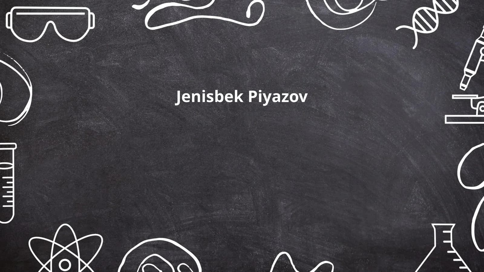 Jenisbek Piyazovning hayoti