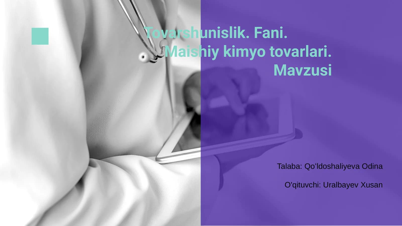Maishiy kimyo tovarlari