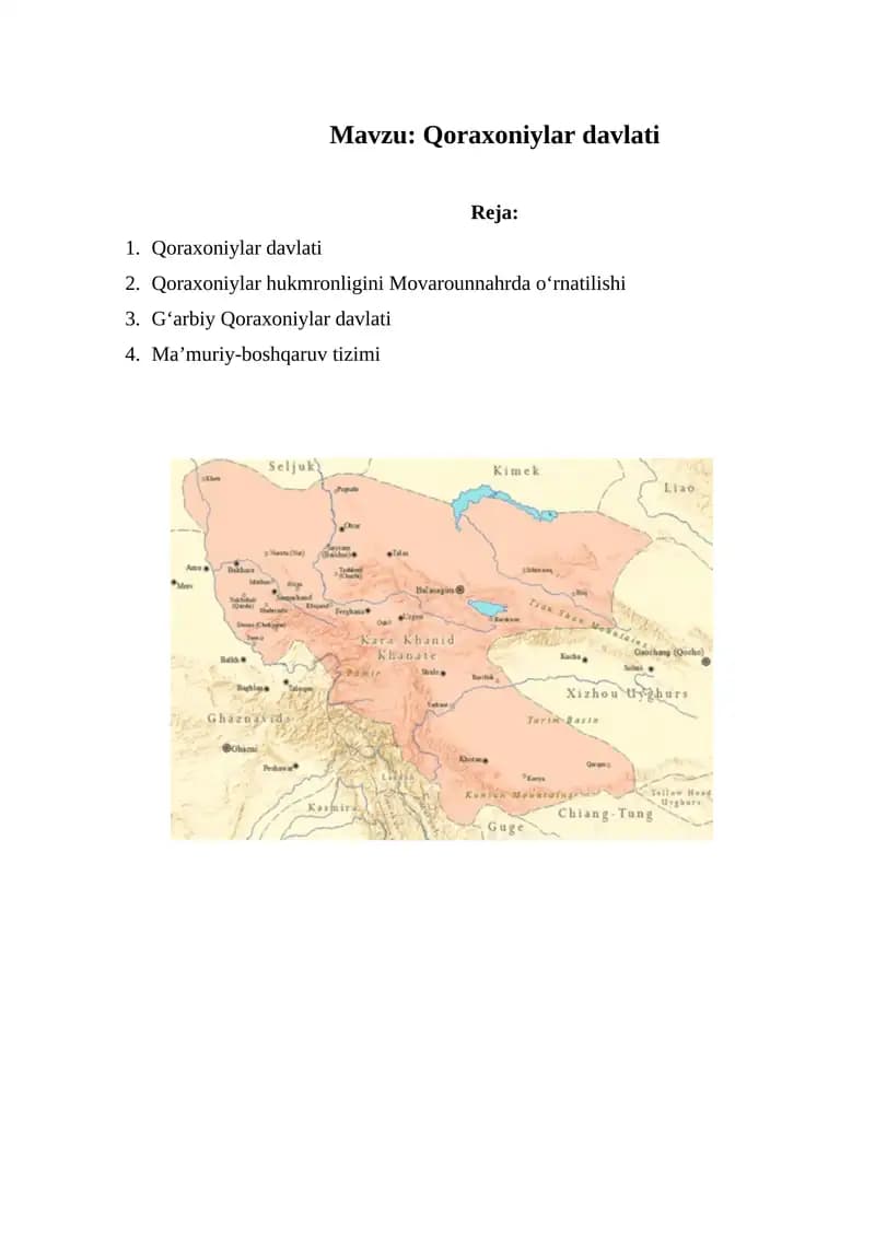 Qoraxoniylar davlati