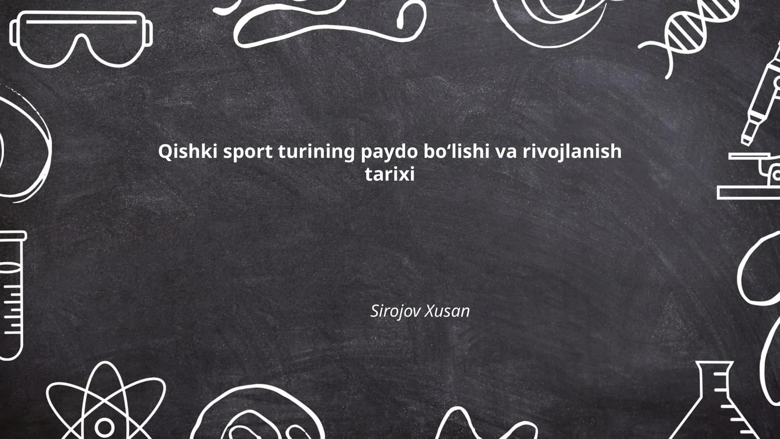 Qishki sport turining paydo boʻlishi va rivojlanish tarixi