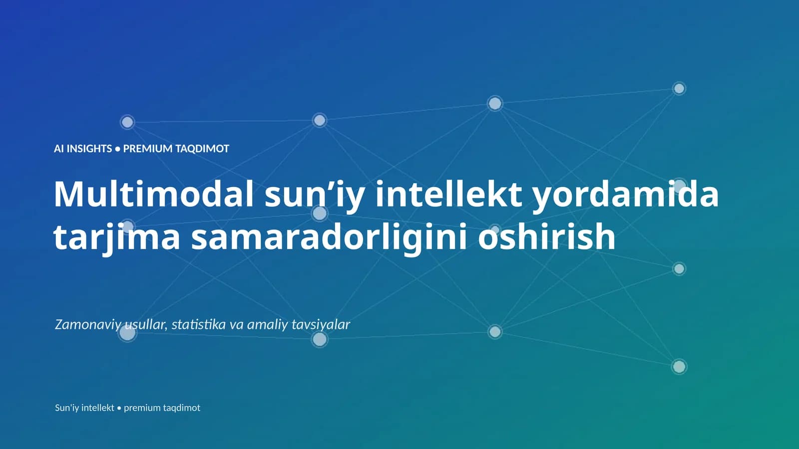 PREMIUM TAQDIMOT