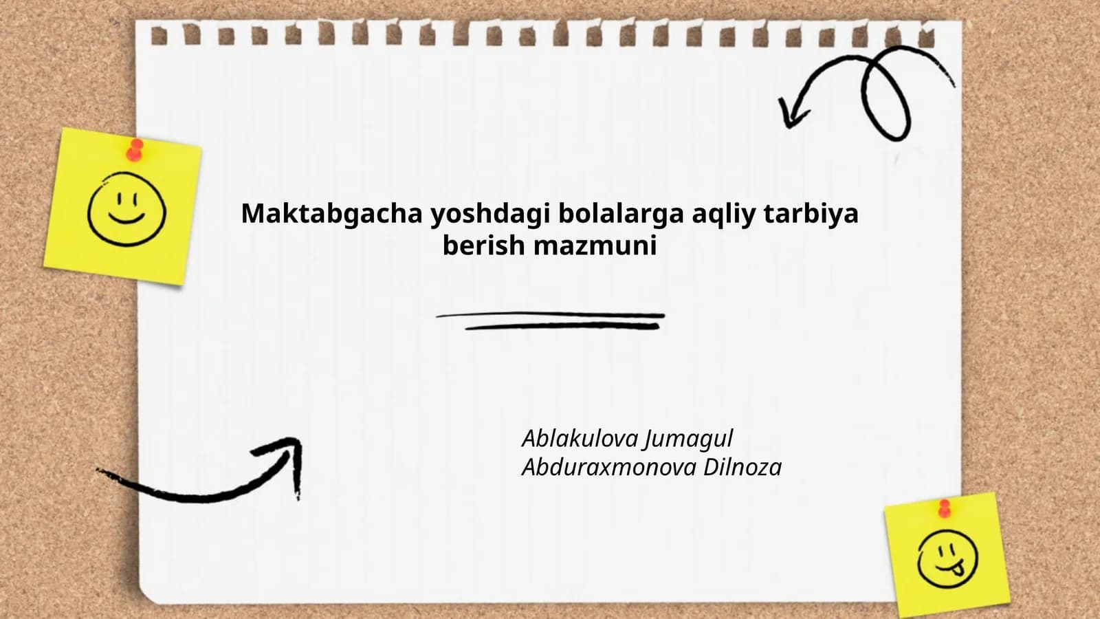 Maktabgacha yoshdagi bolalarga aqliy tarbiya berish mazmuni