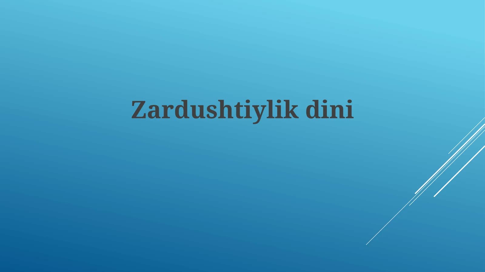 Avesto: Muqaddas Matnlar