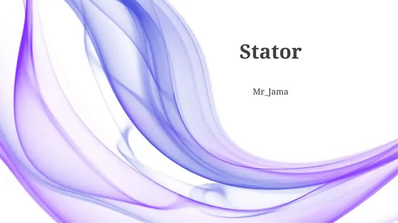Stator