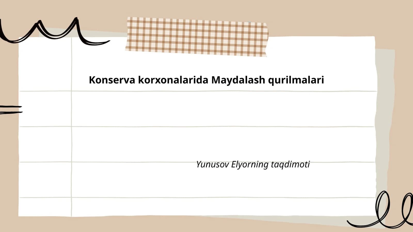 Maydalash qurilmalari