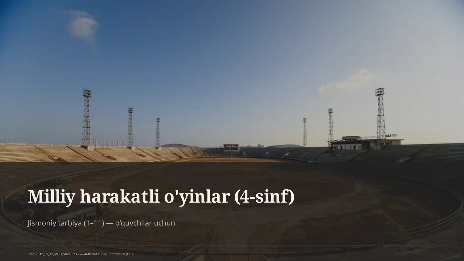 Jismoniy tarbiya (1–11)