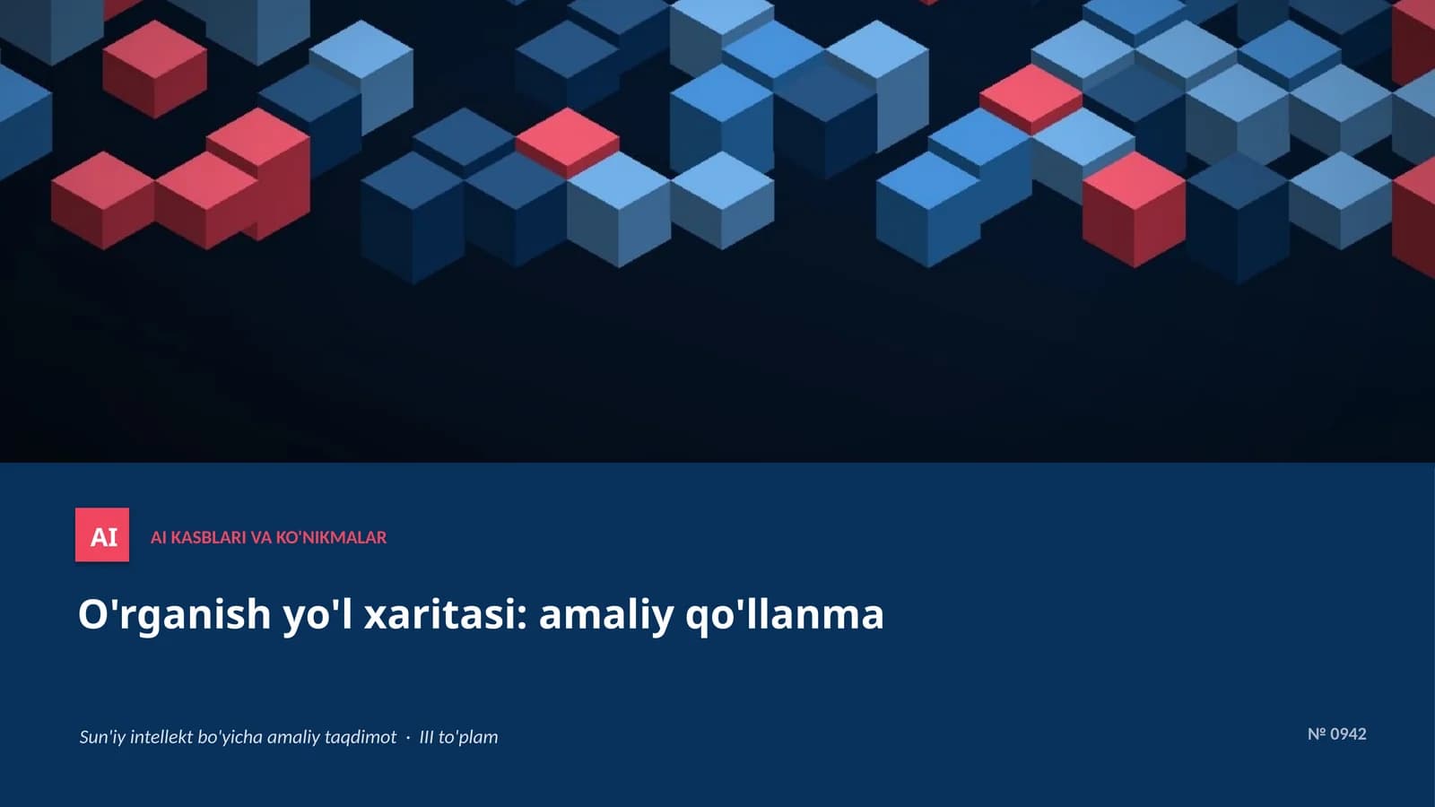 AI KASBLARI VA KO'NIKMALAR