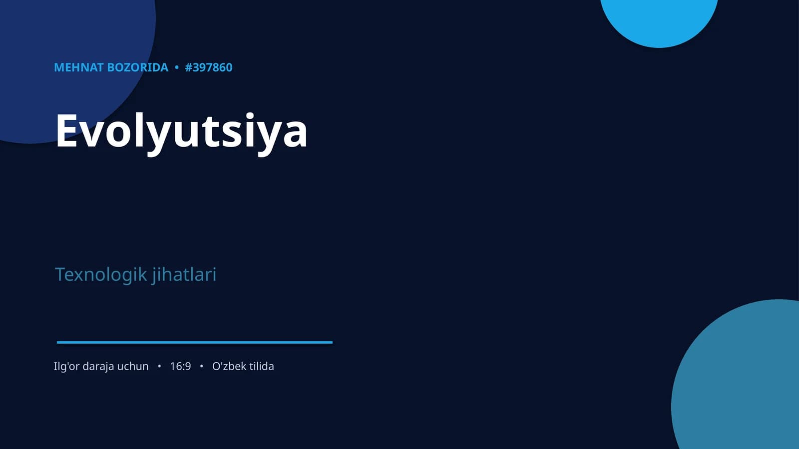 Evolyutsiya