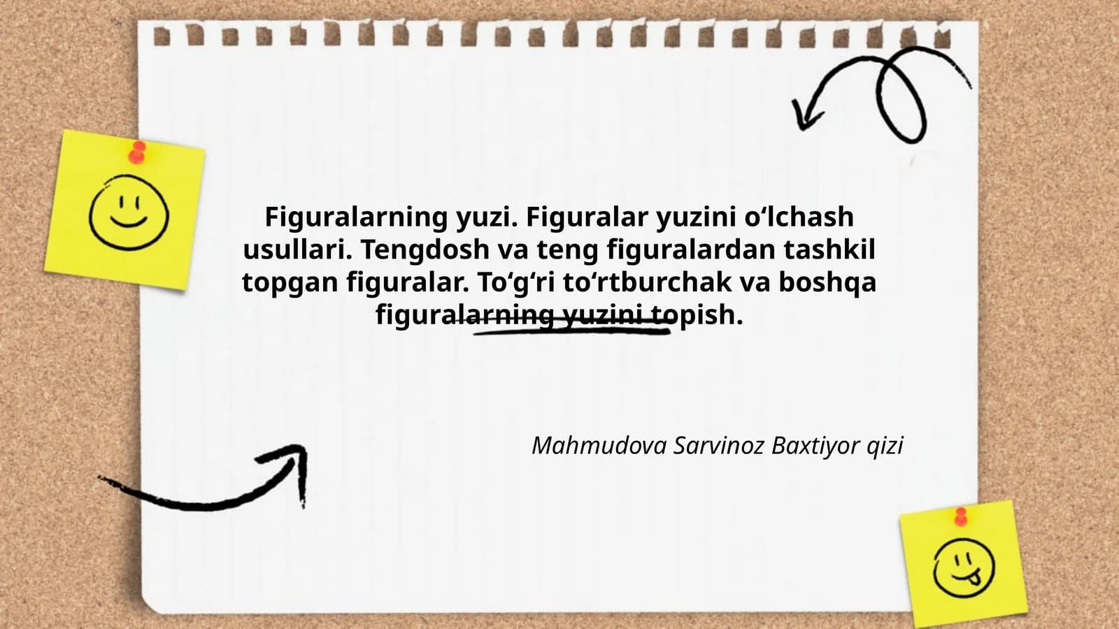 Figuralarning yuzi