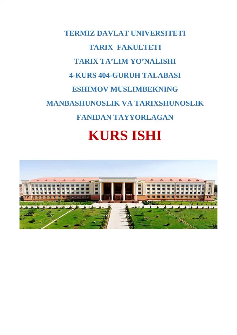 TEMUR TUZUKLARI TARIXIY ASARINING AHAMIYATI