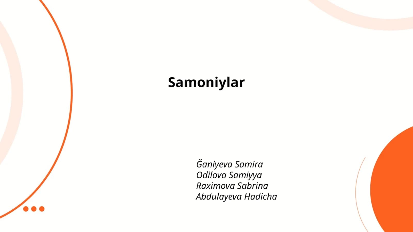 Samoniylar