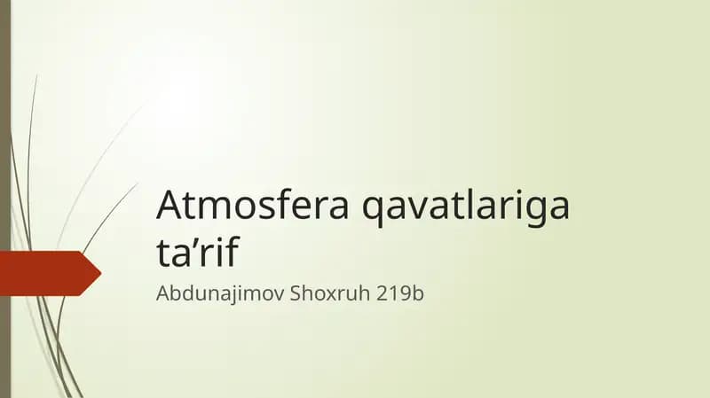 Atmosfera