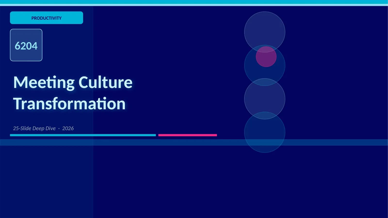 Meeting Culture Transformation