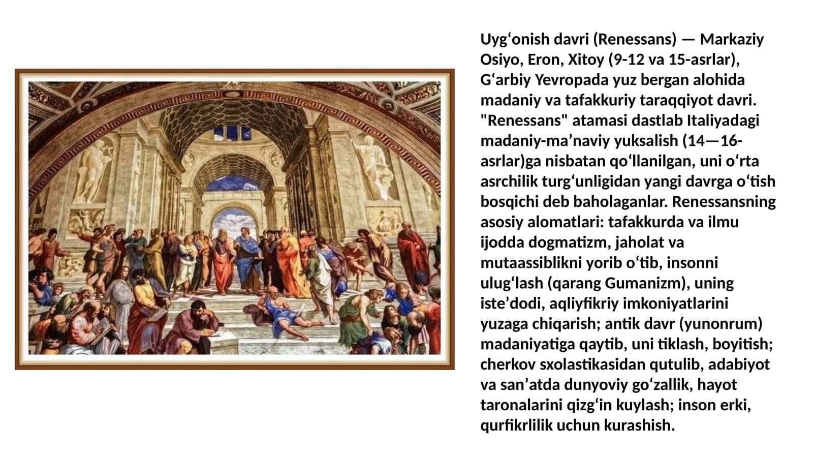 Uygʻonish davri (Renessans)