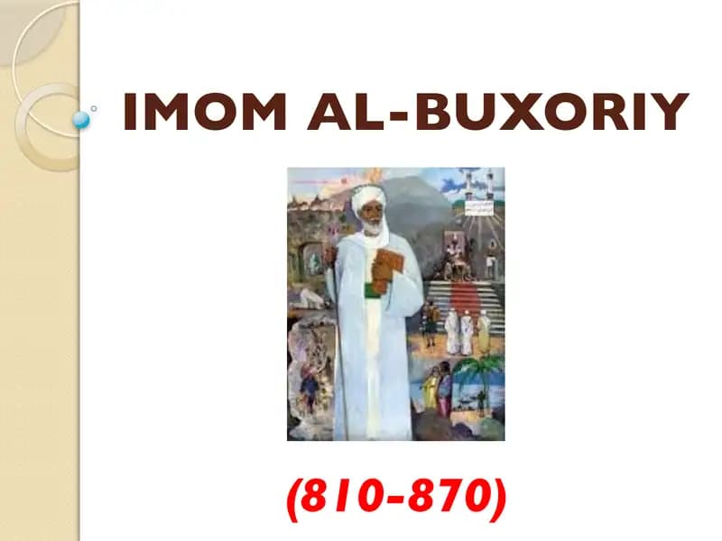 IMOM AL-BUXORIY