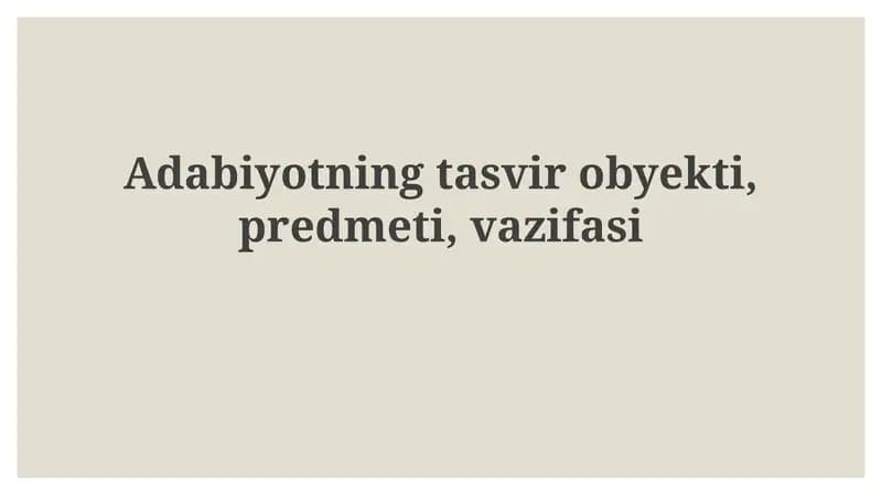 Modernizm va Postmodernizm