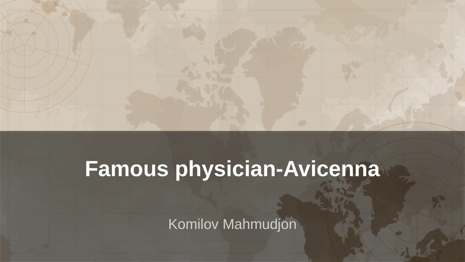 Avicenna hayoti va faoliyati