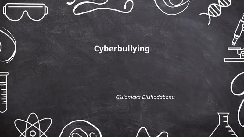 Cyberbullying