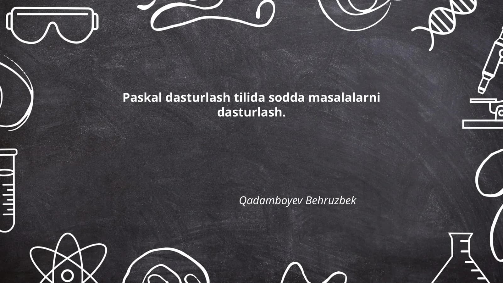 Oddiy arifmetik amallar